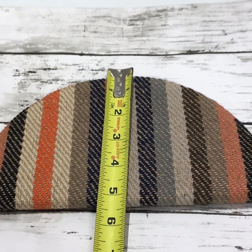 Universal Thread Multicolor Striped Wristlet - image 5